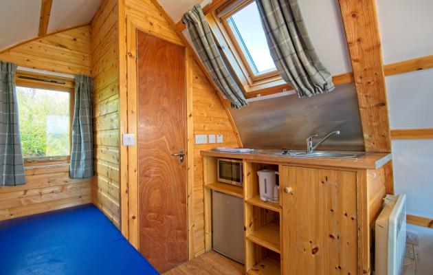 Kitchen in wigwam